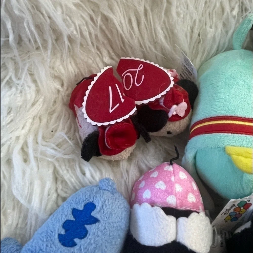 Lot of 12 Disney Tsum Tsum Plush Toys Mickey, Minnie,Dumbo, Ursula